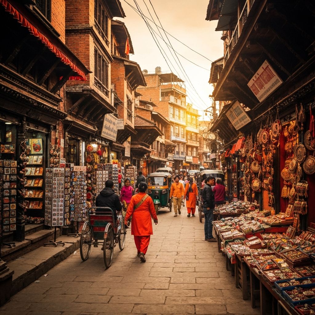 Regreso a Katmandú · Thamel